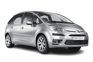 Déflecteurs Latéraux Noir Pour Citroën C4 Picasso & Grand Picasso 2006-2013 - Portes Avant